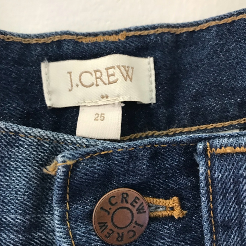 J. Crew Cuffed Denim Shorts - Picture 4 of 6